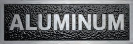 Custom aluminum plaque
