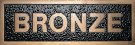 Custom bronze plaque