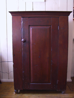 Belmeade custom woodwork primitive cupboard reproduction